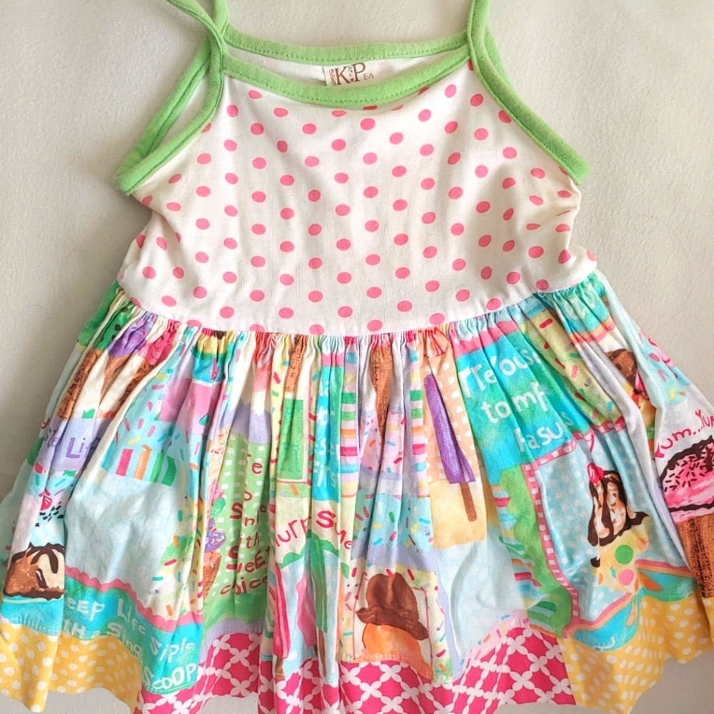 KPea Original ice cream dress 24m